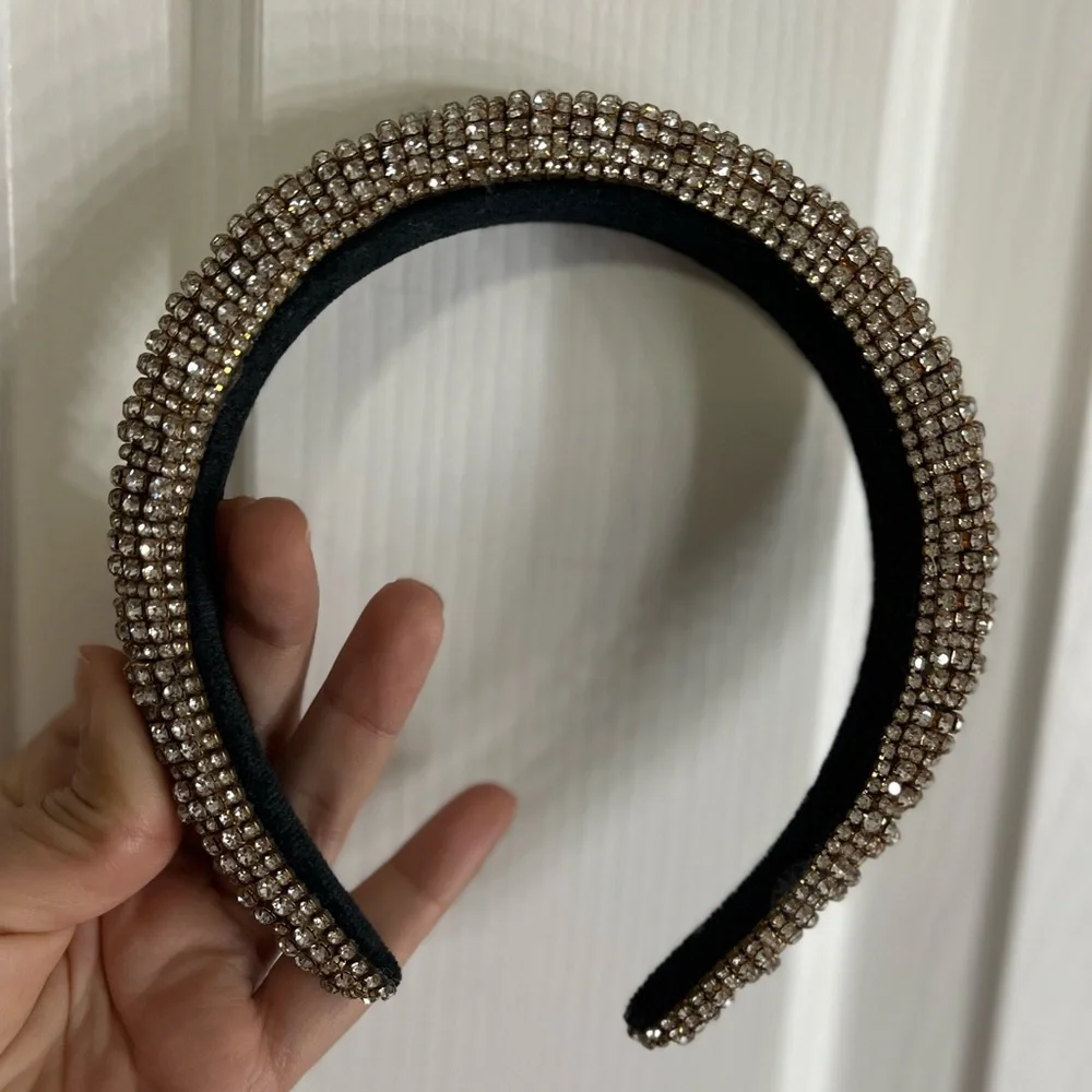Gold/Rhinestone Crystal headband